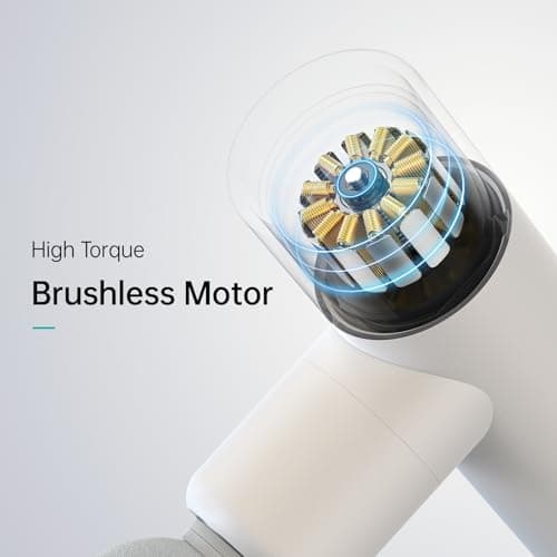 opove M3 Mini Massage Gun for Back Pain Relief, with Facial Mode, 7mm Amplitude, 4 Vibration Levels Ultralight Portable and Rechargeable Fascia Gun Active Recovery Women Presents 9