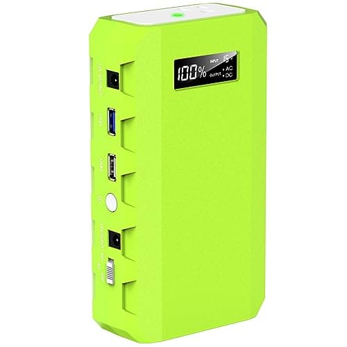 powkey Portable Power Station with AC Outlet, 65W/110V External Battery Pack 24000mAh/88.8Wh Power Pack, Portable Power Source Supply Backup for Outdoor Tent Camping Home Office 9