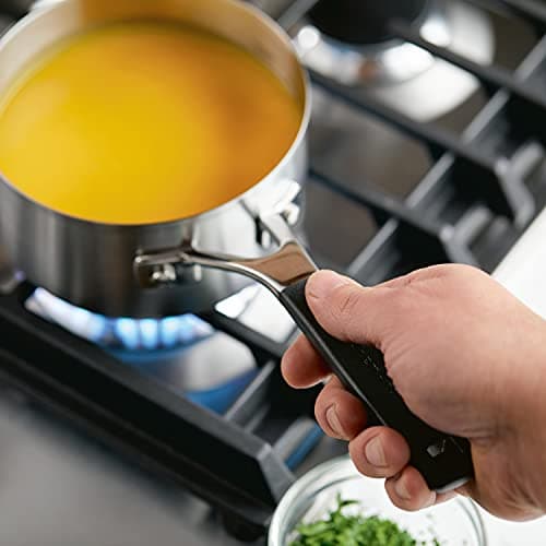 KitchenAid 71018 Stainless Steel Saucepan with Pour Spouts, 1 Quart - Brushed Stainless Steel 14