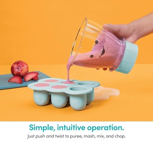 NutriBullet NBY-50100 Baby, 32-oz, Blue (Renewed) 5