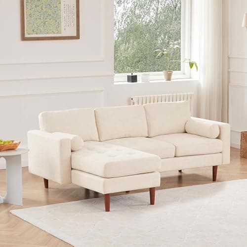 yoyomax Sectional Sofa-118'' Sofa Bed for 6-7 People Sitting, Pull Out Bed & Storage Space for Living Room, Apartment and Office, Dark Grey 6