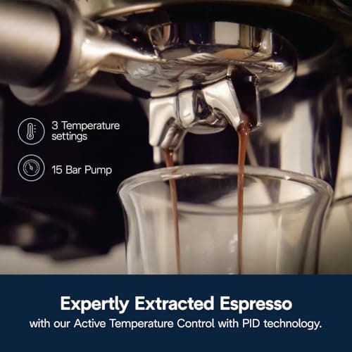 De'Longhi La Specialista Touch Espresso Machine with Grinder & Milk Frother – Cold Brew & Iced Coffee Maker, Burr Grinder, 10 Drink Presets, Compact Bean to Cup, Award-Winning Italian Design 10