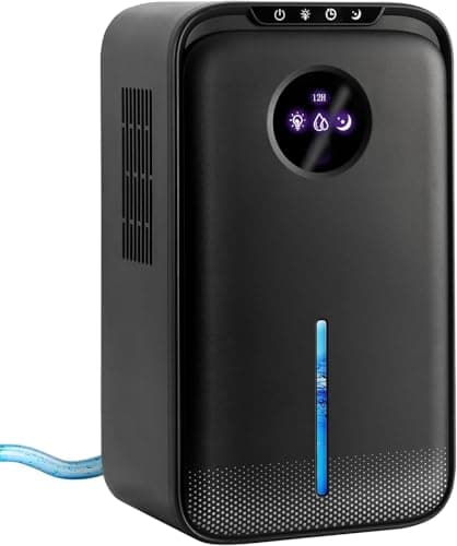 Dehumidifier(88.0OZ) for Home With Drain Hose Timer（8-12-24H) Quiet Portable Dehumidifier with Auto Shut Off for Bedroom Bathroom Basement Kitchen RV Closet（1000Sq.ft)