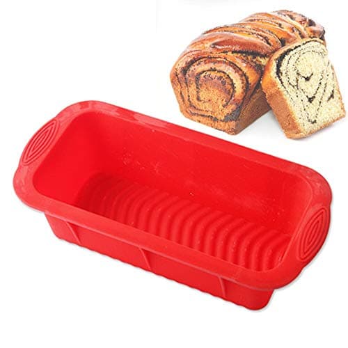 POPBLOSSOM Set of Two Nonstick Loaf Pan For Homemade Bread Making,Soap, Fudge, Meatloaf and more (2 Pack Bread Mold) 6