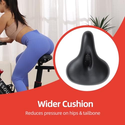 YESOUL Self-Powered-Fan Exercise Bike with Dynamic LED Light Effects, Pro Livestreaming Classes, Smart Exclusive App, 300 LBS Magnetic Resistance Indoor Stationary Cycling Workout Bike for Home 7