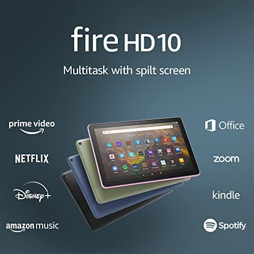 Amazon Fire HD 10 tablet, 10.1", 1080p Full HD, 32 GB, (2021 release), Black 18