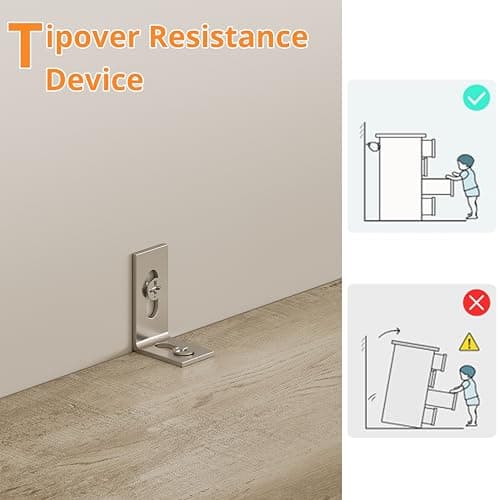 IRONCK Tall Narrow Bookshelf 8 Tiers 71in Set of 2, Compact Corner Bookcase, Easy to Match for Living Room, Office, Study, Bedroom 5