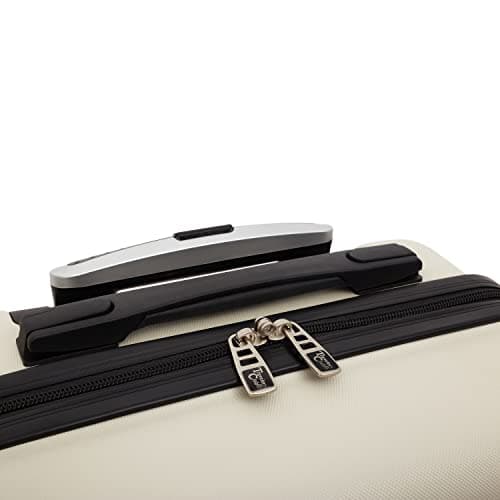 Travelers Club 22" Richmond Spinner Carry-On Luggage, Bone 10