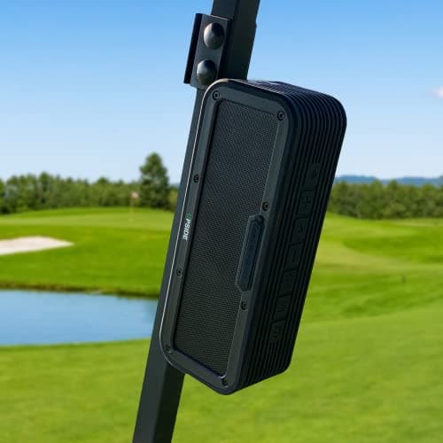 Upside Golf Super XL Bluetooth Speaker with Magnetic Mount | 40W Pro Version 3 | Bass Boost, Stereo Sound, 12-Hour Playtime, Improved Bluetooth Range