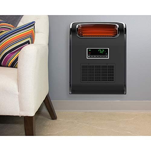 LifeSmart 3-Element Slim Line Heater Unit in Black Chrome 5