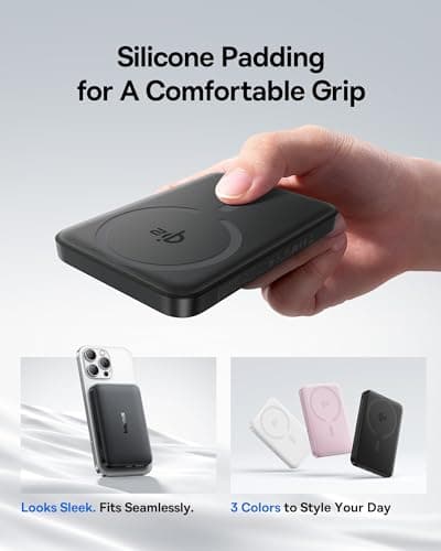 Baseus for MagSafe Portable Charger, Qi2 Certified 15W Wireless Magnetic Power Bank 10000mAh with USB-C Cable 22.5W PD Charging, Battery Pack Compatible with iPhone 17/16/15/14/13 Pro/Pro Max Series 8