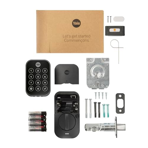 Yale Assure Lock 2 Touch Deadbolt, Black Suede Key-Free Smart Entry Door Lock with Wi-Fi Connected Touchscreen Keypad and Fingerprint Scanner for Code Entry and Remote Access, YRD450-F-WF1-BSP 11