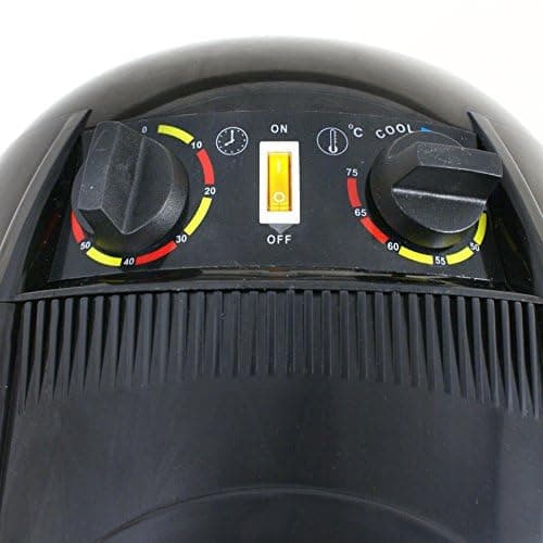 Saturnpower Hair Dryer 1300W Professional Adjustable Hooded Floor Hair Bonnet Dryer Stand Up Hair Dryers with Rolling Base for Home Salon Spa Beauty Equipment, Black 6