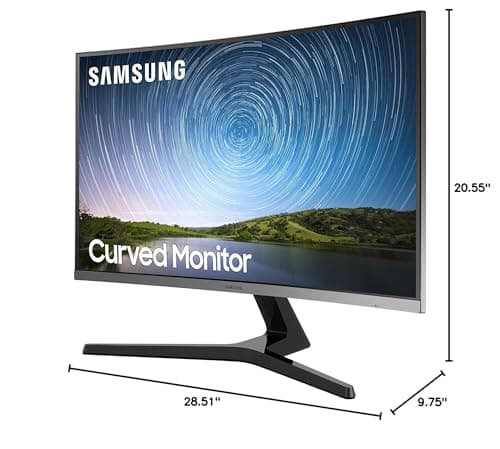 Samsung 32" CR50 FHD 1500R Curved Monitor, 75Hz, 4ms GTG, AMD Freesync, HDMI, VGA (LC32R500FHNXZA) 17