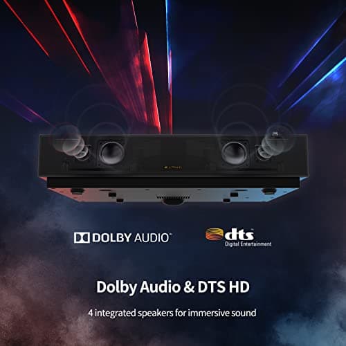 WEMAX Nova 4K UHD Ultra Short Throw Projector, 150" ALPD Laser TV with Smart Android TV, HDR10 Home Theater, Dolby Audio DTS-HD, UST Projector for Movie, WiFi Bluetooth, Built in Google Assistant 8