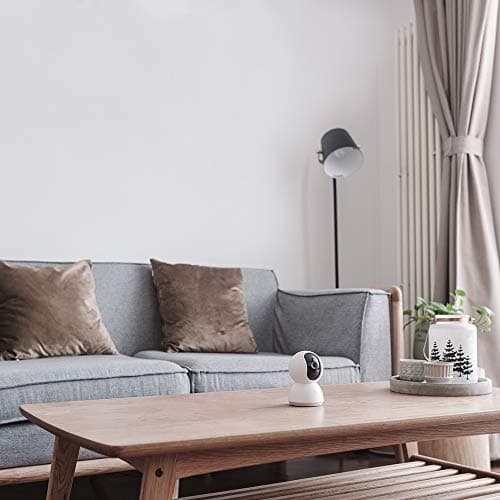 Xiaomi Mi Home Security Camera 360° 1080P, HD Home Security IP Camera Wireless WiFi Pet Camera with Sound/Motion Detection, Motion Tracking, Night Vision, 2-Way Audio, Remote View, Works with Alexa 7