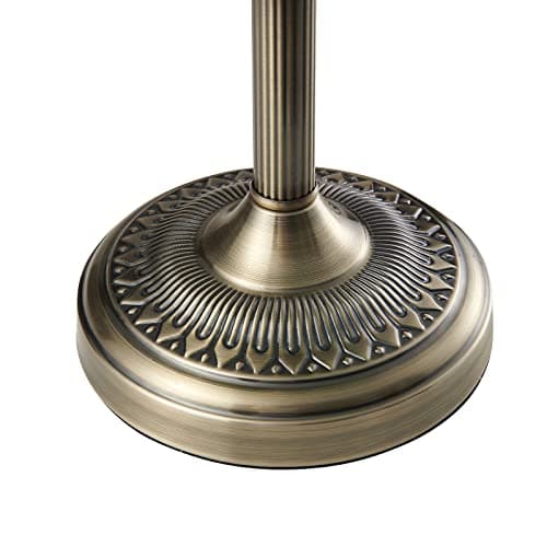 Newrays Green Glass Bankers Desk Lamp with Pull Chain Switch Plug in Fixture 3