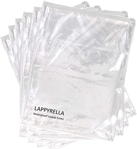 LappyRella Waterproof Dust Cover for 15.6 inch Laptop Dustproof Scratch Proof Translucent Zip Lock PVC Bag (15-16 inch (Maximum Laptop Size: 38 x 27 x 3.5 cm)) 8