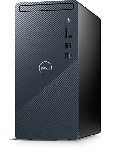 Dell Inspiron 3020 Tower Desktop Computer - 13th Gen Intel Core i5-13400 10-Core up to 4.60 GHz Processor, 16GB DDR4 RAM, 256GB NVMe SSD + 1TB HDD, Intel UHD Graphics 730, DVD+RW, Windows 11 Home 3