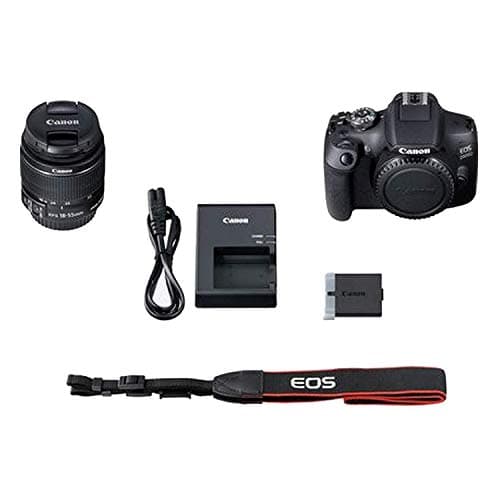 Canon EOS 2000D / Rebel T7 DSLR Camera with 18-55mm Lens + Creative Filter Set, EOS Camera Bag + Sandisk Ultra 64GB Card + Electronics Cleaning Set, and More (International Model) (Renewed) 6
