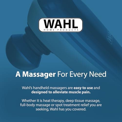 Wahl Deep Tissue Corded Long Handle Percussion Massager, Handheld Therapy with Variable Intensity to Relieve Pain in The Back, Neck, Shoulders, Muscles, & Legs, FSA Eligible, Model 4290-300 7