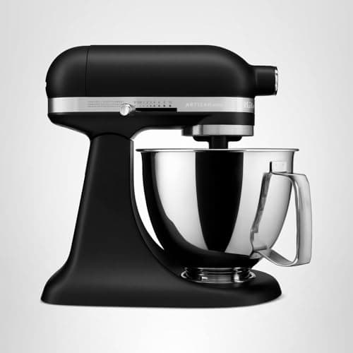 KitchenAid Artisan Mini 3.5 Quart Tilt-Head Stand Mixer - KSM3316X - Black Matte 8