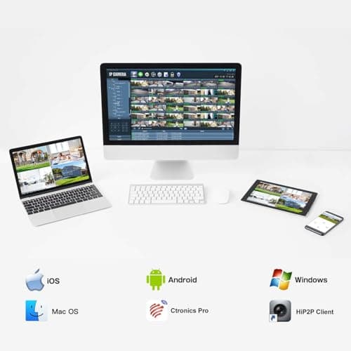 Ctronics 2.5K 4MP Security Camera Wireless Outdoor, WiFi Solar Security Camera Battery Powered, 360° PTZ, Color Night Vision 2560 * 1440P, PIR Human Detection, 2-Way Audio, IP66 6