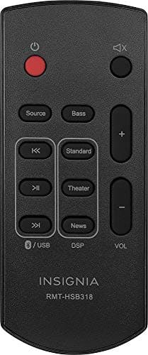 Insignia - 2.0-Channel Soundbar with Digital Amplifier - Black 6