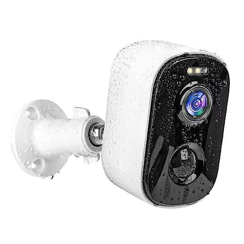 Geekee 1080P Security WiFi Cameras for Home Security, Wireless Outdoor with Motion Detection, Spotlight/Siren Alarm, Color Night Vision, 2-Way Talk, Waterproof SD/Cloud Storage Battery Powered