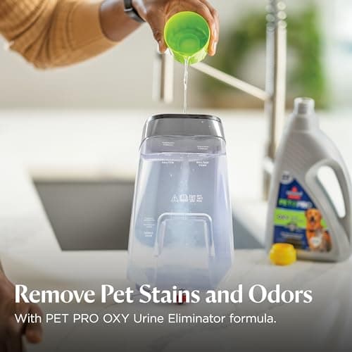 BISSELL ProHeat 2X Revolution Pet Pro Plus, 3588F, Upright Deep Cleaner, 30-minute Dry Time, Dual Dirt Lifter Powerbrush, Hose & Tool Attachment, Pet Upholstery and Tough Stain Tool Included 7