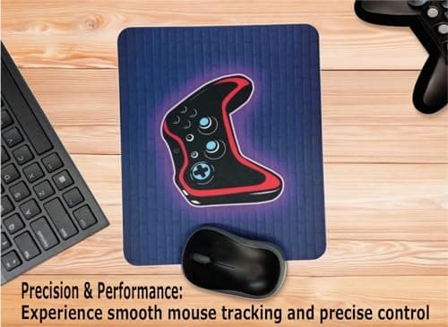 Personalized Mouse Pad - Add Pictures, Text, Logo or Art Design and Make Your Own Customized Mousepad. Each Custom Mouse Mat Comes in a Colorful Gift Bag. Personalized Your Gaming Mousepad (Landscape) 6