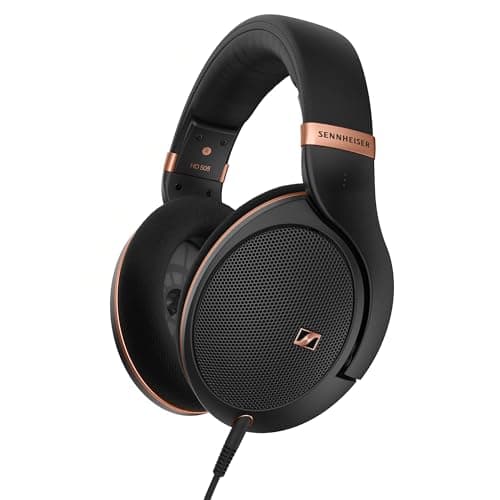 Sennheiser HD 505 - Wired Headphones Over Ear with Transparent Sound and Controlled Bass, Enhanced Comfort Studio Headphones for Music, Work, Gaming, Audiophiles, Students, Traveling, Copper Edition