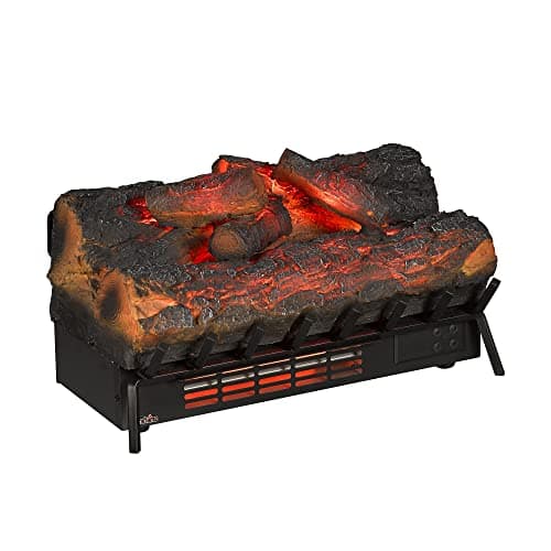 duraflame Electric Log Set 1,000 Sq Ft Heater, Faux Logs Insert with Infrared Flames for Existing Fireplaces, Remote Control Included 5