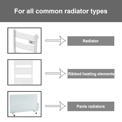 DEHHOO Pack of 4 Ceramic Radiator Hanging Humidifiers with S-Shaped Hooks White Radiator Water Evaporator for Healthy Room Air Moisture 5