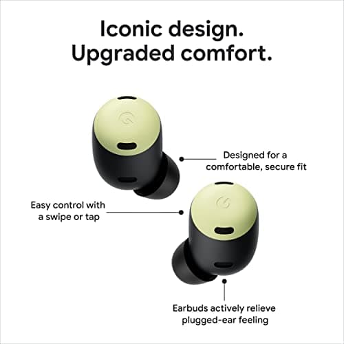 Google Pixel Buds Pro - Noise Canceling Earbuds - Up to 31 Hour Battery Life with Charging Case - Bluetooth Headphones - Compatible with Android - Charcoal 5