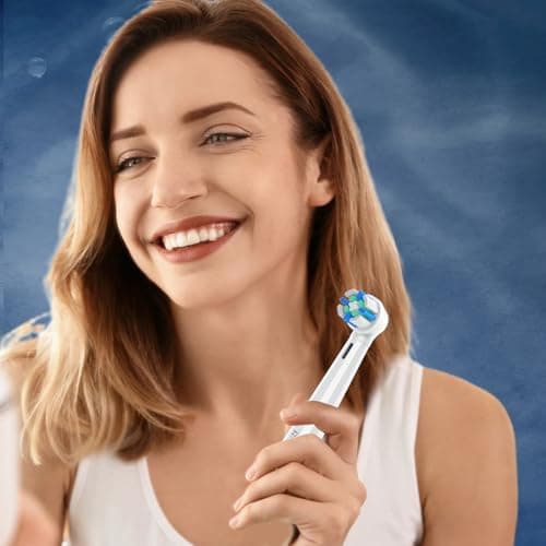 MOFELE 12Pack Toothbrush Replacement Heads Compatible with Oral b iO Series Electric ToothBrush,brush Heads for iO3/4/5/6/7/8/9/10,WhiteBlack 7