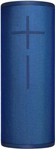 Logitech Ultimate Ears MEGABOOM 3 Portable Wireless Bluetooth Speaker, Powerful Sound + Thundering Bass, Bluetooth, Magic Button, Waterproof, Battery 20 Hours - Lagoon Blue (Renewed)