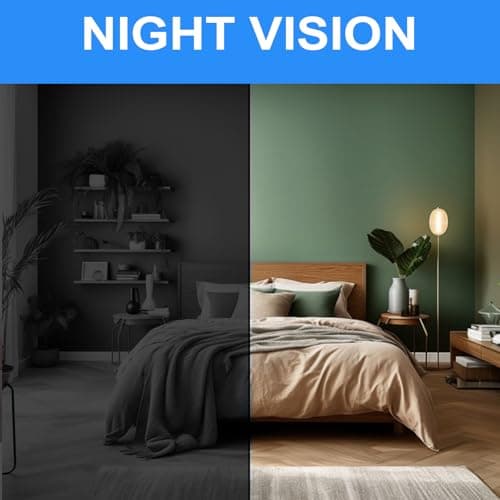 ZMDCAM Hidden Camera Wireless, Mini WiFi 1080P HD Camera for Home Security, APP Control Surveillance Camera Indoor Outdoor for Baby Pet, Secret Nanny Cam with Night Vision(Video Only) 5