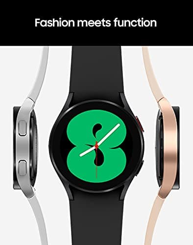 Samsung Galaxy Watch 4 40mm Bluetooth Smartwatch with ECG Heart Monitor, Tracker for Health, Fitness, Running, Sleep Tracking, GPS Fall Detection, US Version, SM-R860NZKAXAA, Black 7