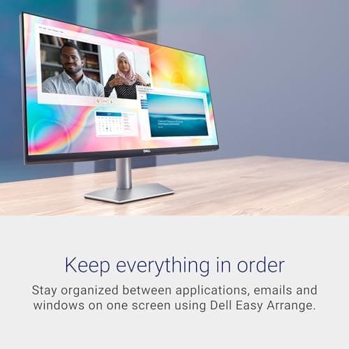 Dell S2722DC Monitor - 27-inch WQHD (2560x1440) 75Hz 4Ms Display, AMD FreeSync, Built in Speaker, USB Type-C Connectivity, Height/Pivot/Swivel/Tilt Adjust - Platinum Silver 7
