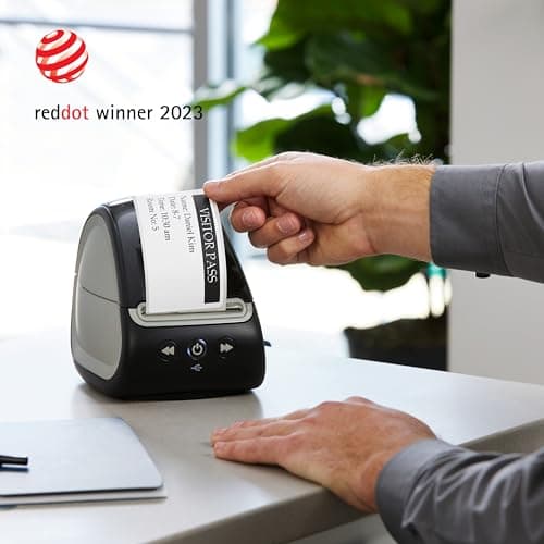 DYMO LabelWriter 550 Series Label Printer with Dymo-Branded Label Compatibility Automatic Recognition Low Waste Optimized Direct Thermal Printing and Plastic-Free Packaging 7