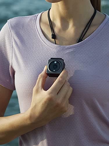 DJI Action 2 Dual-Screen Combo (32GB) WITHOUT Magnetic Protective Case, 4K Action Camera with Dual OLED Touchscreens, 155° FOV, Magnetic Attachments, Stabilization, Underwater Camera Ideal 6