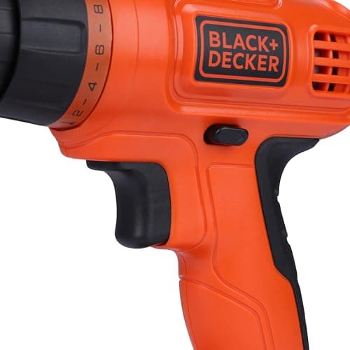 BLACK+DECKER 20V MAX Drill & Home Tool Kit, 34 Piece (BDCD120VA), Orange 15