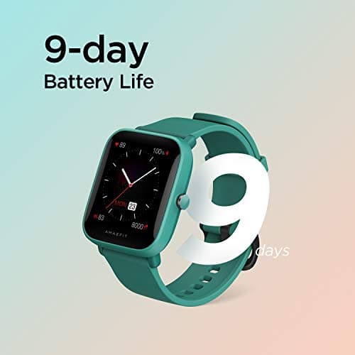 Amazfit Bip U Pro Smart Watch with Alexa Built-in for Men Women, GPS Fitness Tracker with 60+ Sport Modes, Blood Oxygen Heart Rate Sleep Monitor, 5 ATM Waterproof, for iPhone Android Phone (Green) 8