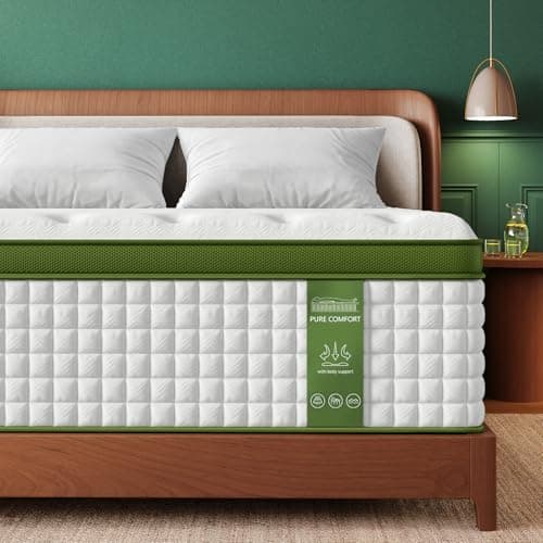 BedStory Medium Firm Queen Mattress, 14 Inch Hotel Collection Hybrid Mattresses –Targeted Lumbar & Shoulder Support for Back Pain Relief, Fiberglass-Free, CertiPUR-US Certified, 365-Night Trial 7