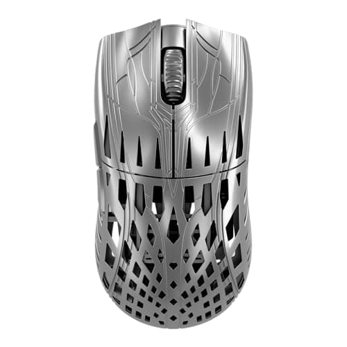 PWNAGE Trinity Wireless Gaming Mouse 8kHz - 39 Grams Ultralight Esports Pro Gamer Flawless Professional Custom Xero PAW3950 Optical Sensor 36,000 DPI - 8000Hz -100% PTFE Skates Symm 2 -Platinum