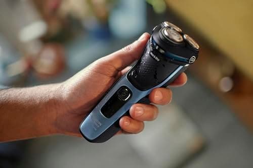Philips Norelco Shaver 3600 Series, Wet and Dry Electric Shaver, P-Cap, Travel Pouch, Storm Blue, Model S3243/91 11
