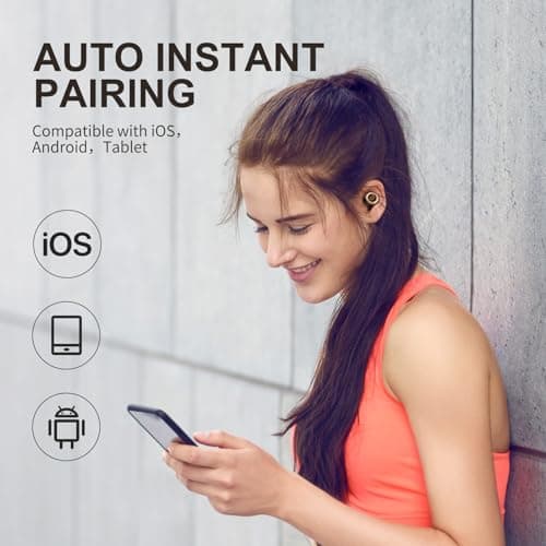 Monster Achieve 100 AirLinks Wireless Earbuds, Earphones in-Ear Built-in Mic Headset 6