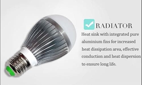 Klgeivb 940nM IR Illuminator, DIY Total Invisible E26 Light Bulb Lamp (3 High Power 3Watt LED), to Enhance Night Vision of IR Capable Cameras, for CCTV Clear Surveillance Images at Night 6