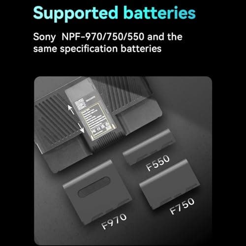 Portkeys HD7H 7" 1000nit Camera DSLR Field Monitor, 4K HDMI Input Video Monitor, with Top Shortcut Keys Suitable for Sony, Canon, Nikon, Fuji, Olympus DSLR Cameras with Sunshade 9